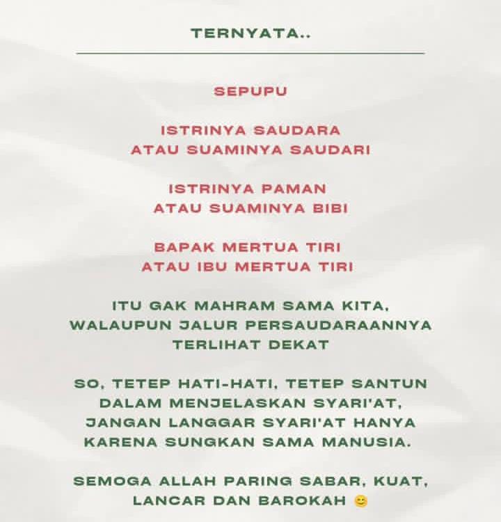 Mahram Infographic 2